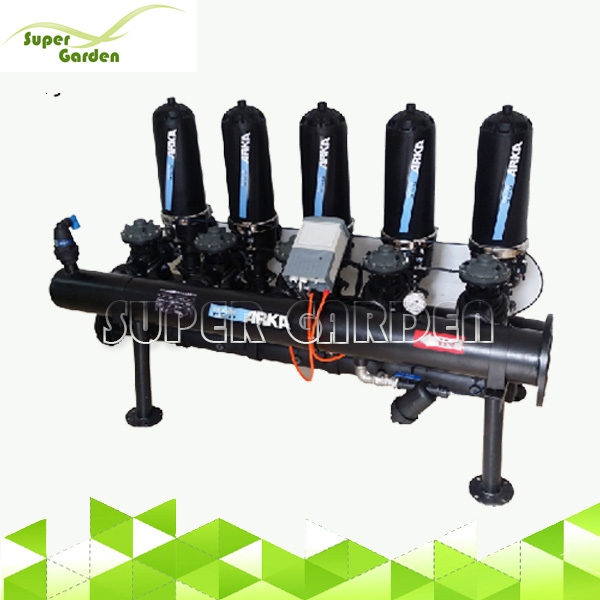 SGABF4709,SGABF4710,SGABF4711 Auto backflushing irrigation disc filter system for agriculture or industry